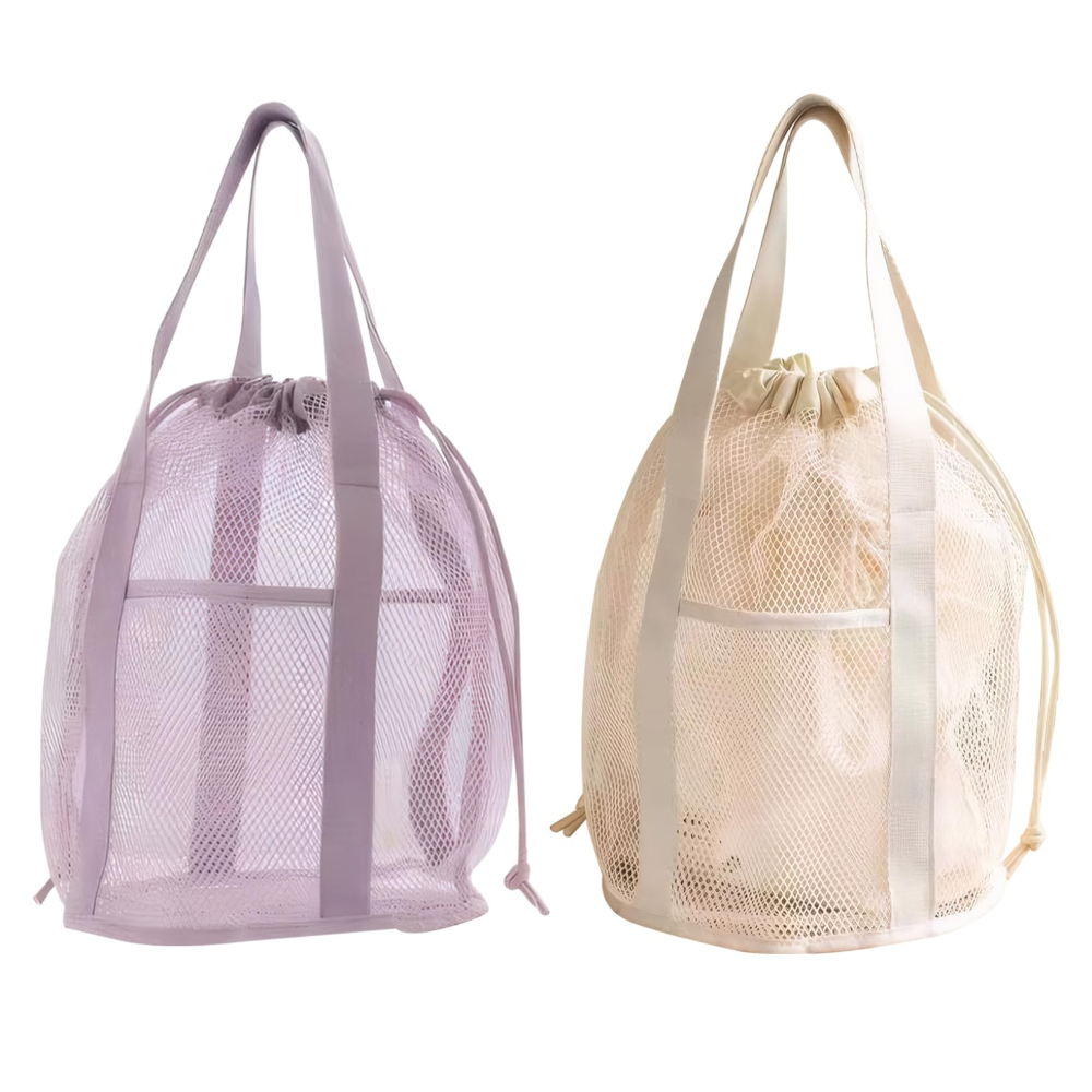 Travel Accessories Toiletries - Travel Toiletry Bag Mesh Hollowed-out Folding