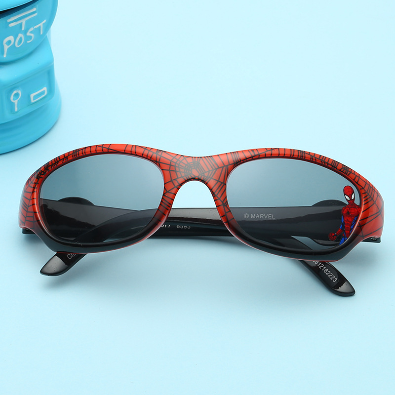 Travel Accessories Kids - Generic Kids Spiderman Cartoon Sunglasses Uv400