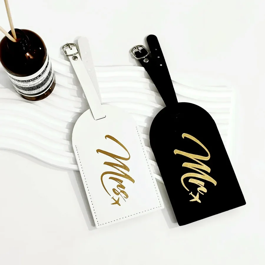 Travel Accessories Gear - 2PCS/Set Mr Mrs Couples Luggage Tag