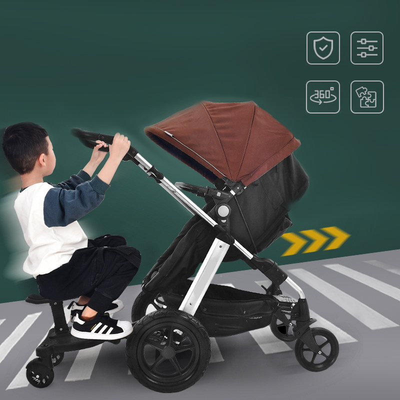 Travel Accessories Manufacturer - Baby Stroller Auxiliary Pedal Travel Stroller