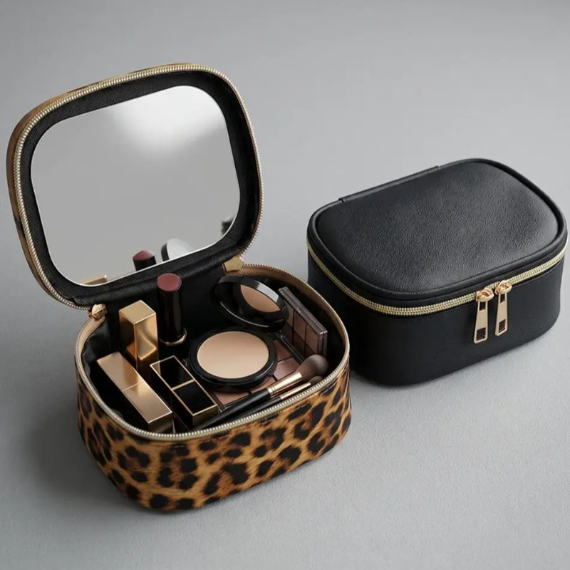 Travel Accessories Toiletries - 2026 New Makeup Bag with Mirror
