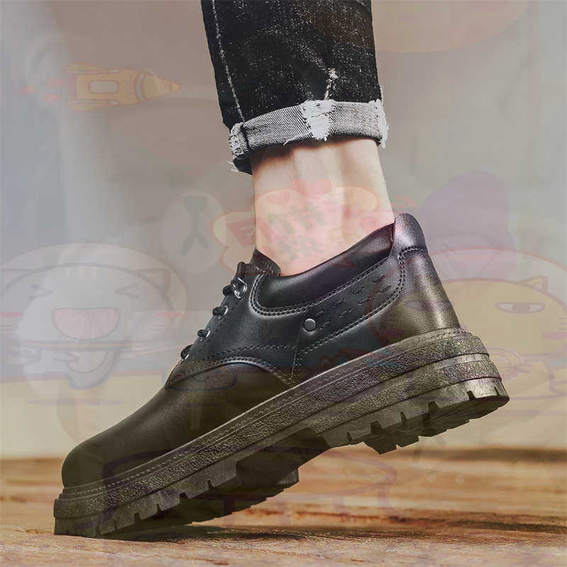 Travel Accessories Ideas - Dark Natural Leather Fashion Trainers Tennis
