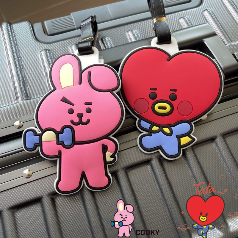 Travel Accessories Gear - BT21 cartoon cute keychain Kawaii unisex