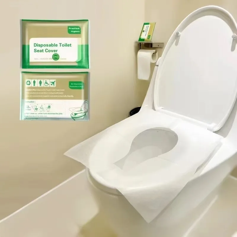 Travel Accessories Gear - 1-10 Disposable Flushing Dissolve Toilet Seat