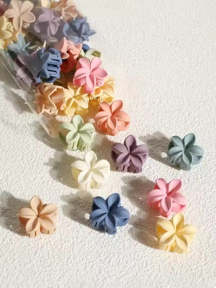 Travel Accessories Kids - 10/15pcs 4cm Hair Claw Clips Sweet