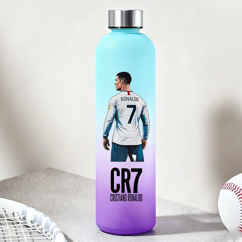 Travel Accessories Kids - 900ML CR7 Water Bottles Casual Football