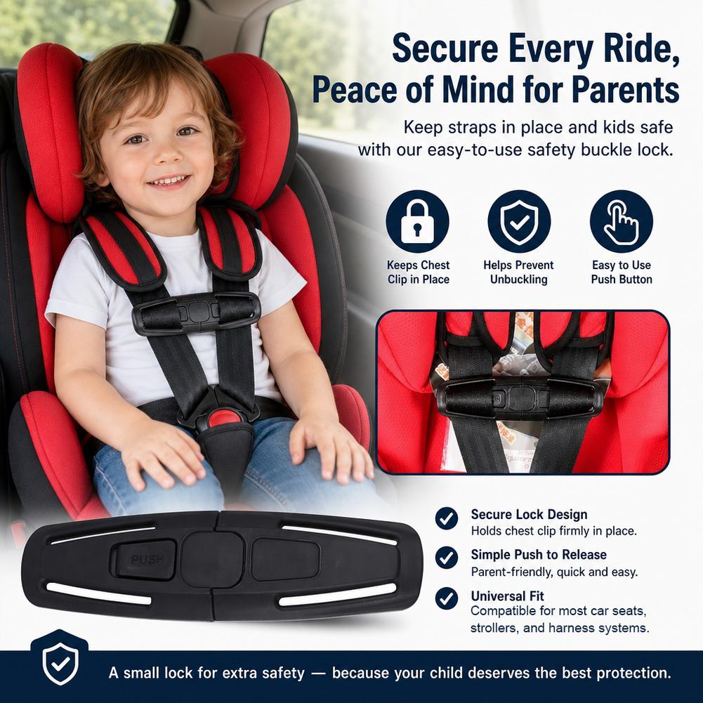 Car Child Safety Seat Strap Cl - Travel Accessories For Toddlers 评论和价格