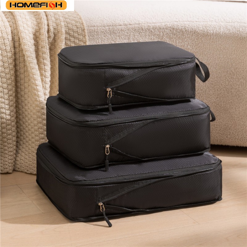 HOMEFISH 3Pcs/Set Travel Compr - Travel Accessories Gift Set 评论和价格