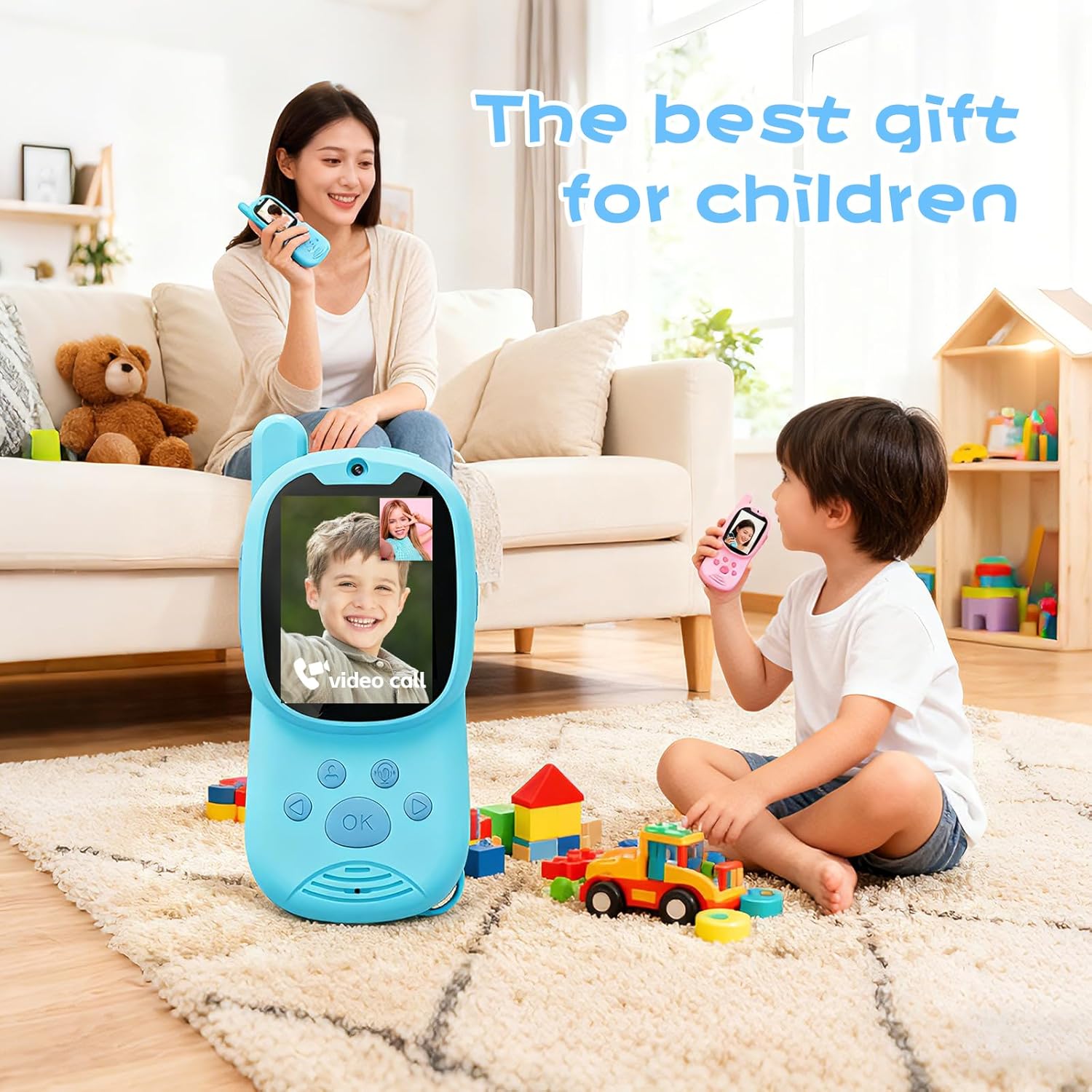Walkie Talkies for Kids Rechar - Travel Accessories For Toddlers 评论和价格