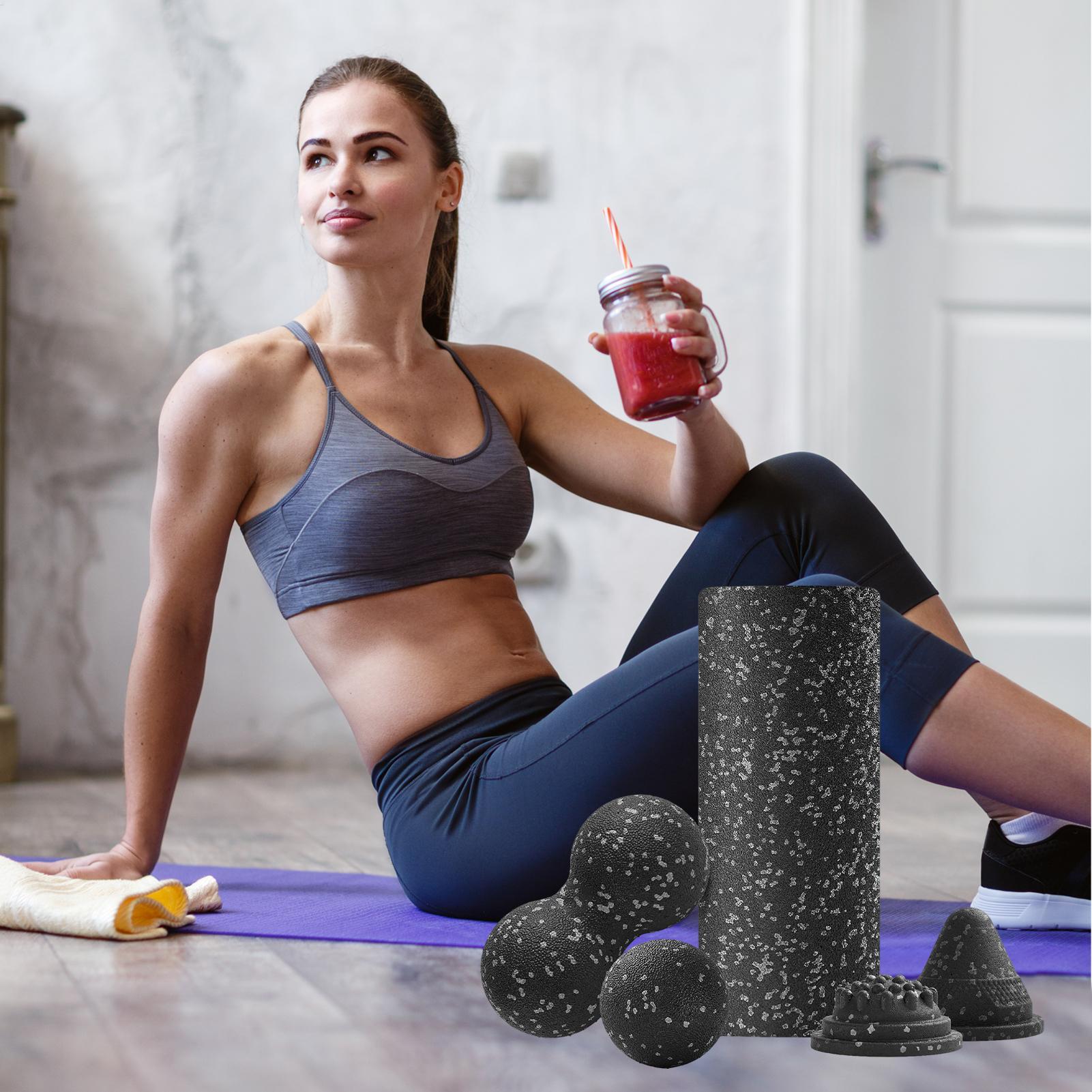 Foam Roller Kit Massage Foam R - Travel Accessories Kit For Men 评论和价格