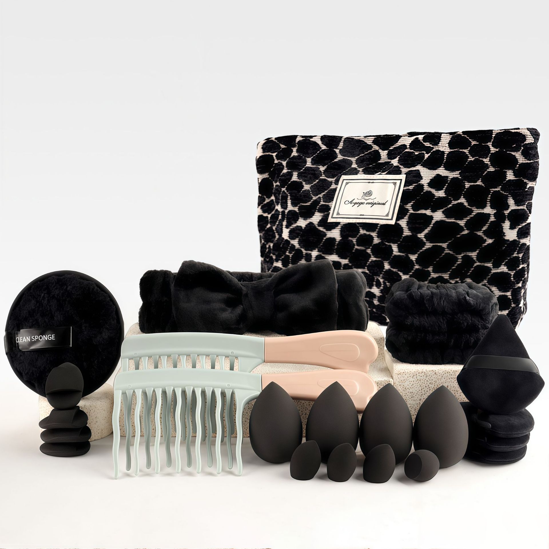 Makeup Brush Set Chic Fragranc - Travel Accessories Toiletries 评论和价格