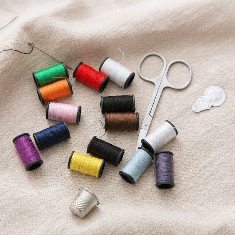 Portable 10Pcs/set Sewing Kit  - Travel Accessories Kit For Men 评论和价格