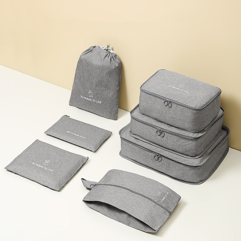 7 Piece Travel Packing Cubes S - Travel Accessories Kit For Men 评论和价格