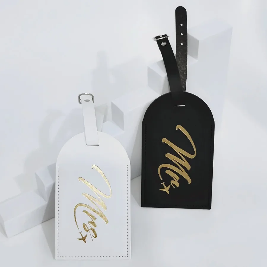 2PCS/Set Mr Mrs Couples Luggag - Travel Accessories Gear 评论和价格