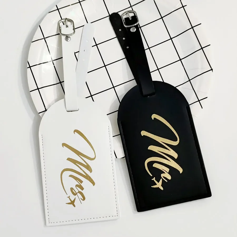 2PCS/Set Mr Mrs Couples Luggag - Travel Accessories Gear 评论和价格