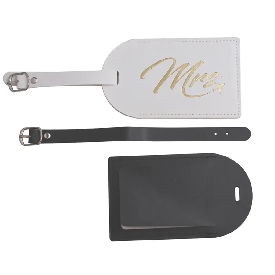 2PCS/Set Mr Mrs Couples Luggag - Travel Accessories Gear 评论和价格