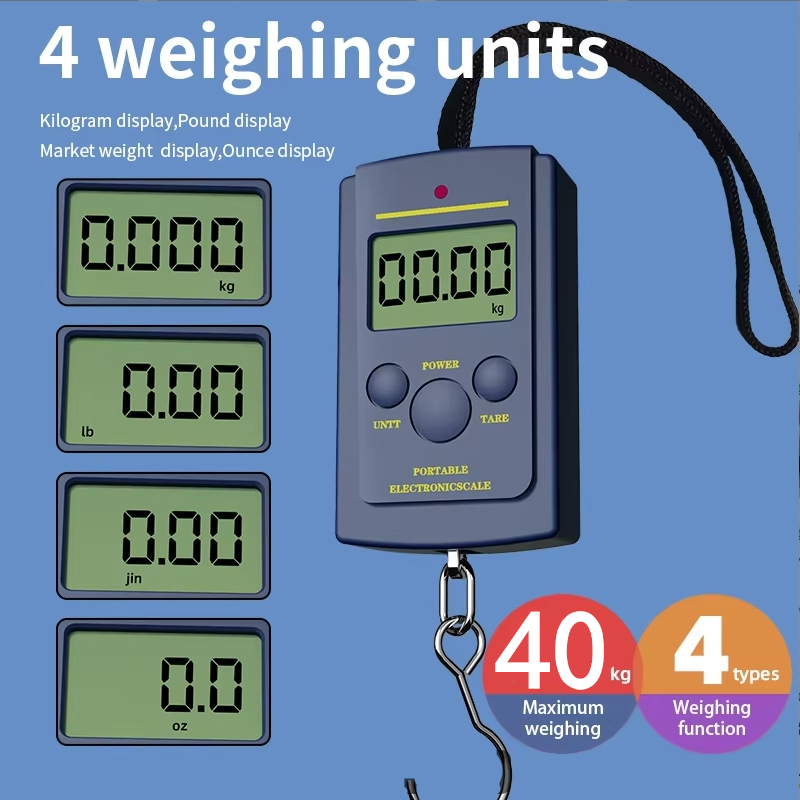 1PC Multifunctional Mini 40kg/ - Travel Accessories Electronics 评论和价格
