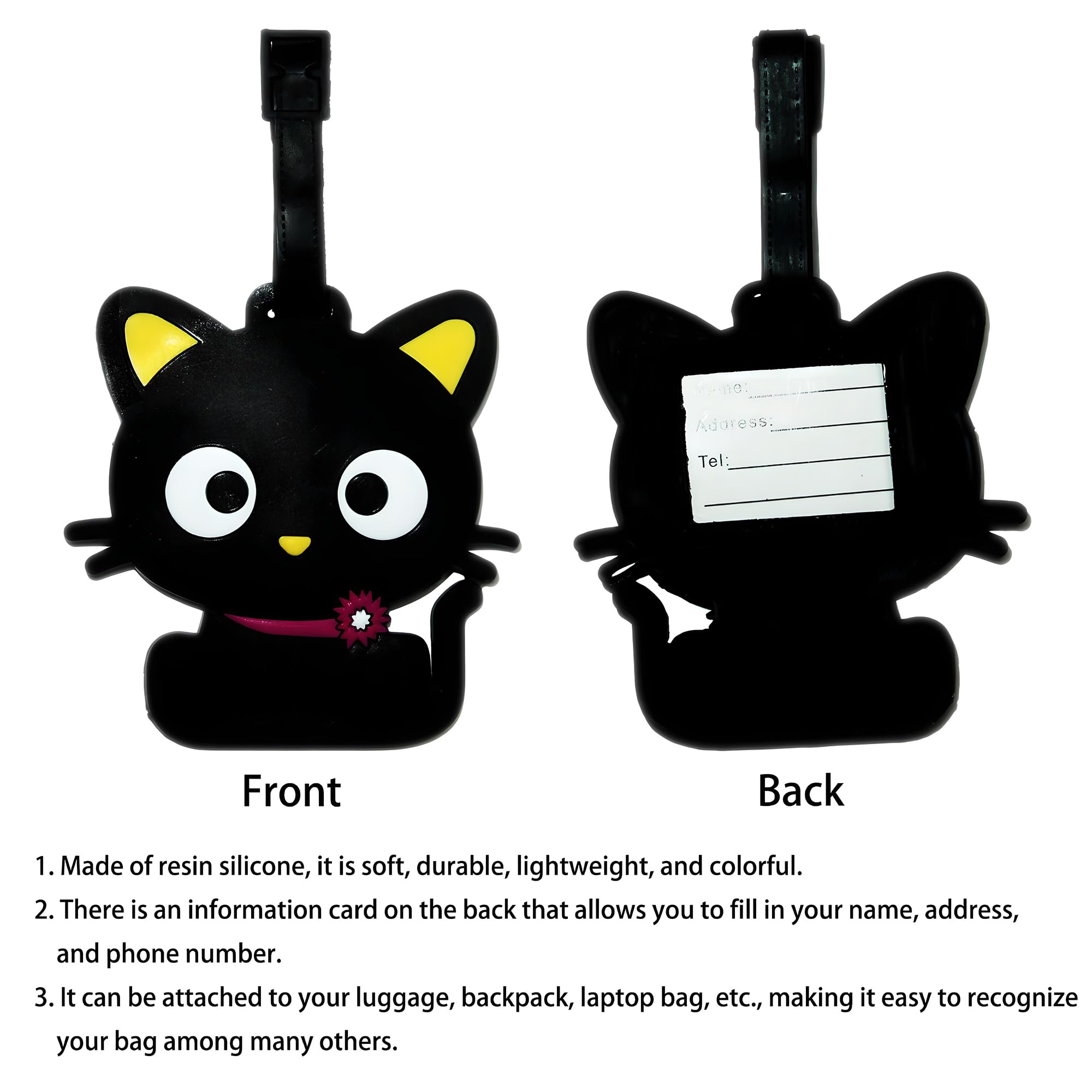 Cute Animal Luggage Tag Travel - Travel Accessories Kids 评论和价格