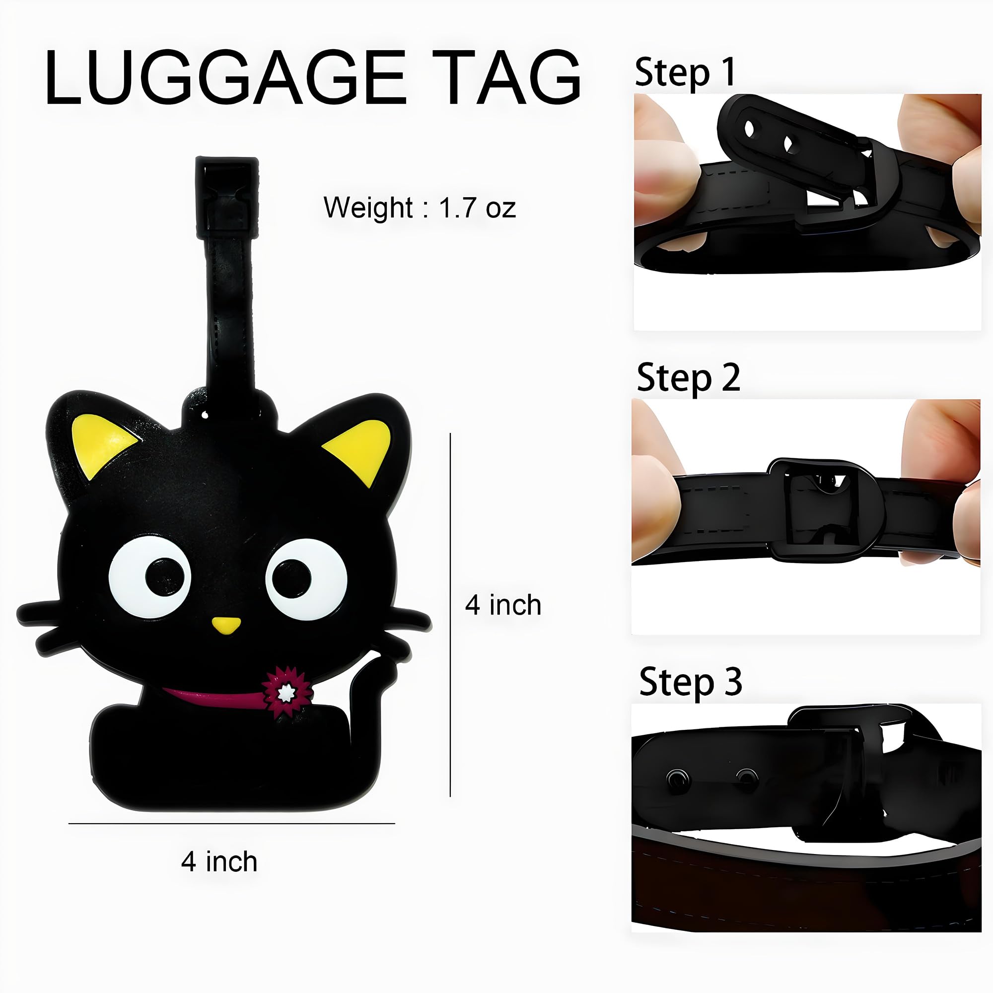 Cute Animal Luggage Tag Travel - Travel Accessories Kids 评论和价格