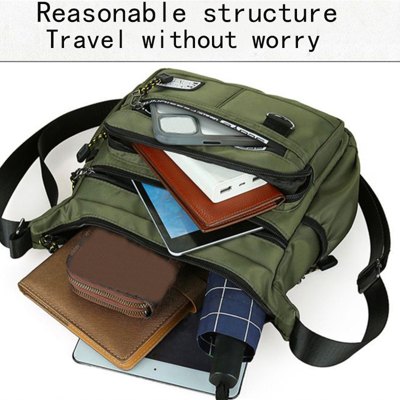 Men's Business Crossbody Bag w - Travel Accessories Tech 评论和价格