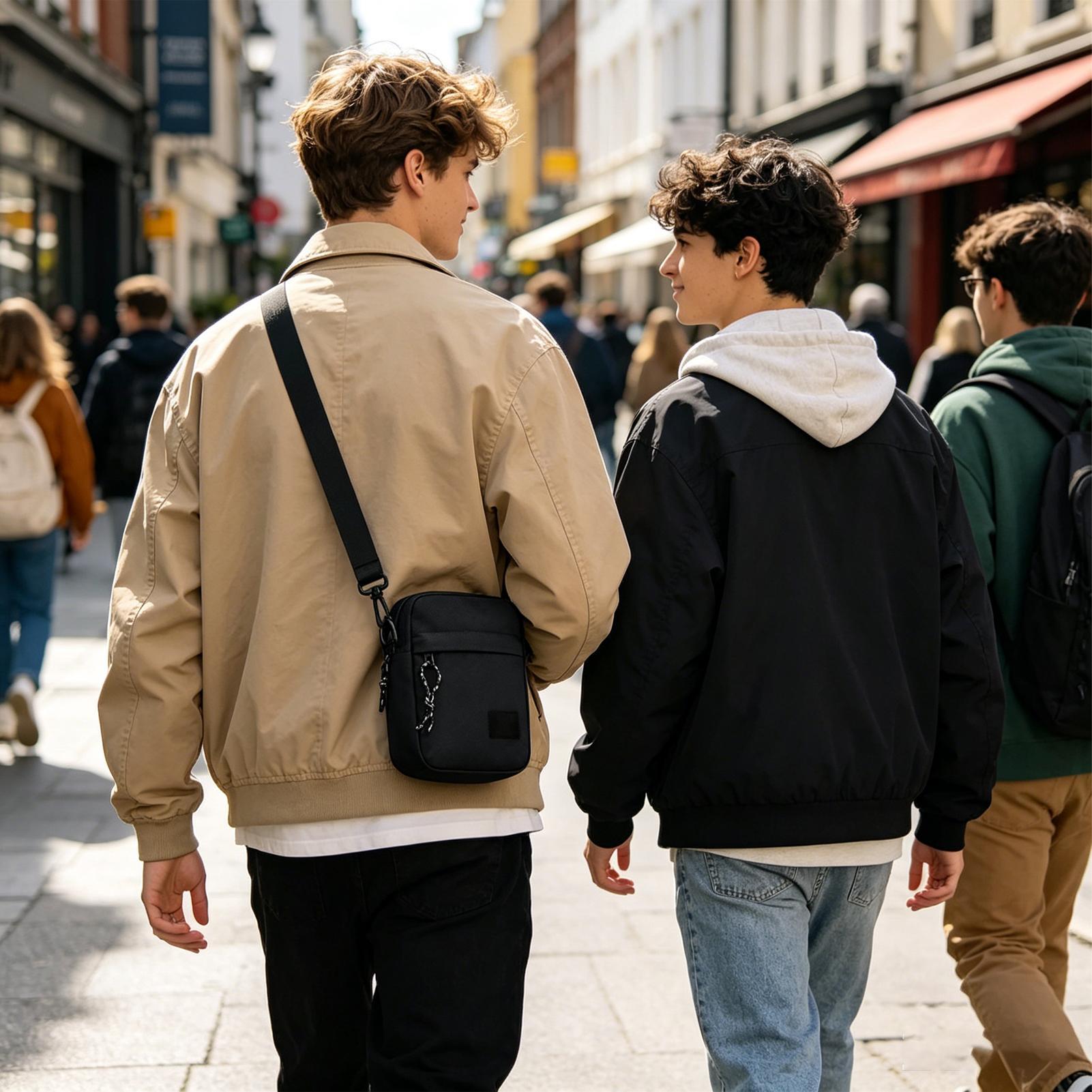 Men's Compact Shoulder Bag Fas - Travel Accessories Tech 评论和价格