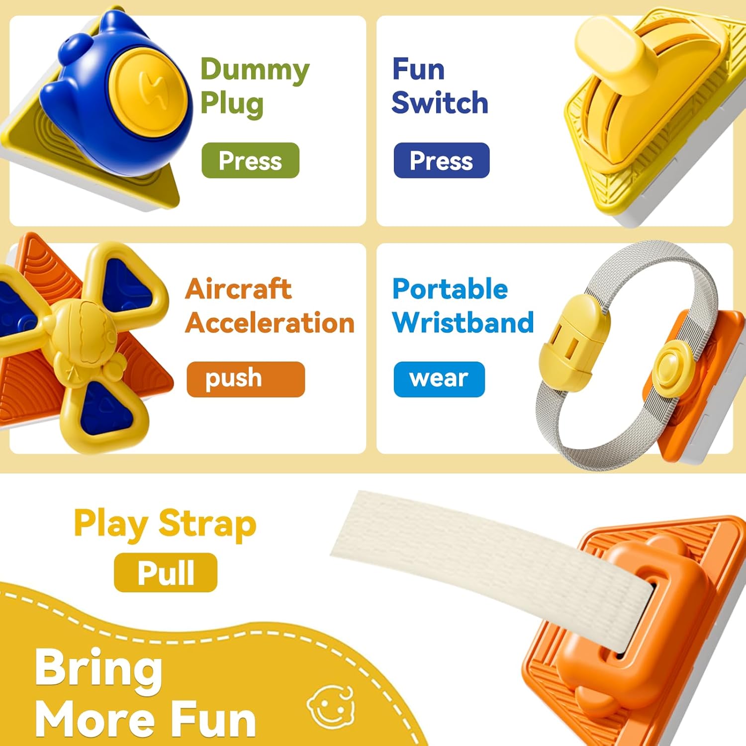Baby Busy Board Activity Cube  - Travel Accessories For Toddlers 评论和价格