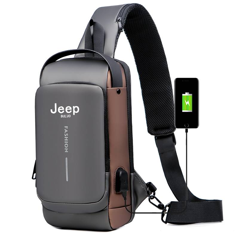 Jeep Buluo Men Anti Theft Slin - Travel Accessories Tech 评论和价格