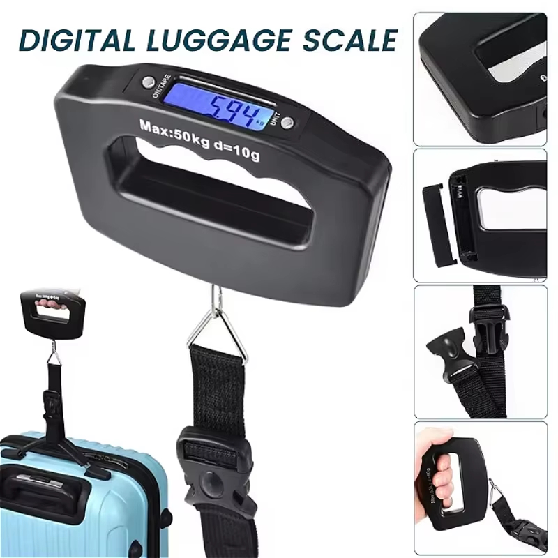 50kg/10g Digital Luggage Scale - Travel Accessories Electronics 评论和价格