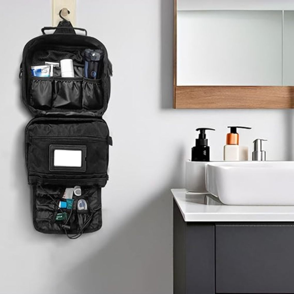 Hanging Toiletry Bag for Men M - Travel Accessories Kit For Men 评论和价格