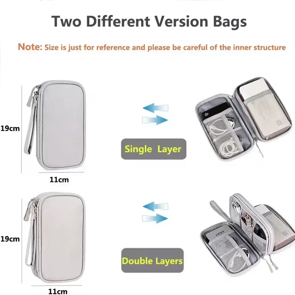 Travel Cable Bag Portable Digi - Travel Accessories Electronics 评论和价格