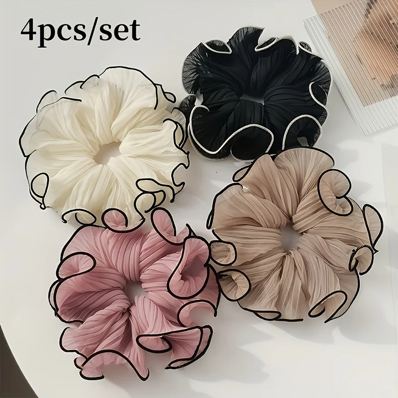4Pcs/Set Elegant Fringed Fabri - Travel Accessories Gear 评论和价格
