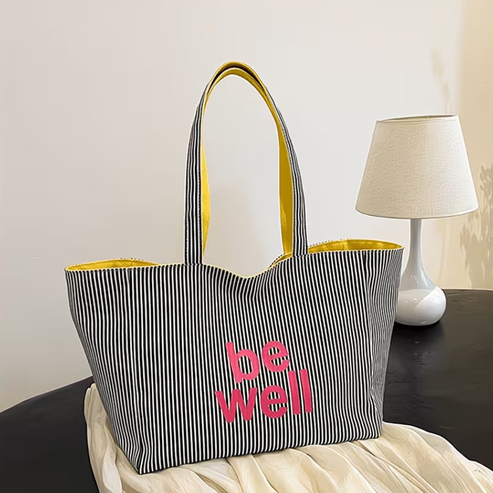 Fashionable Striped Printed Le - Travel Accessories Tech 评论和价格