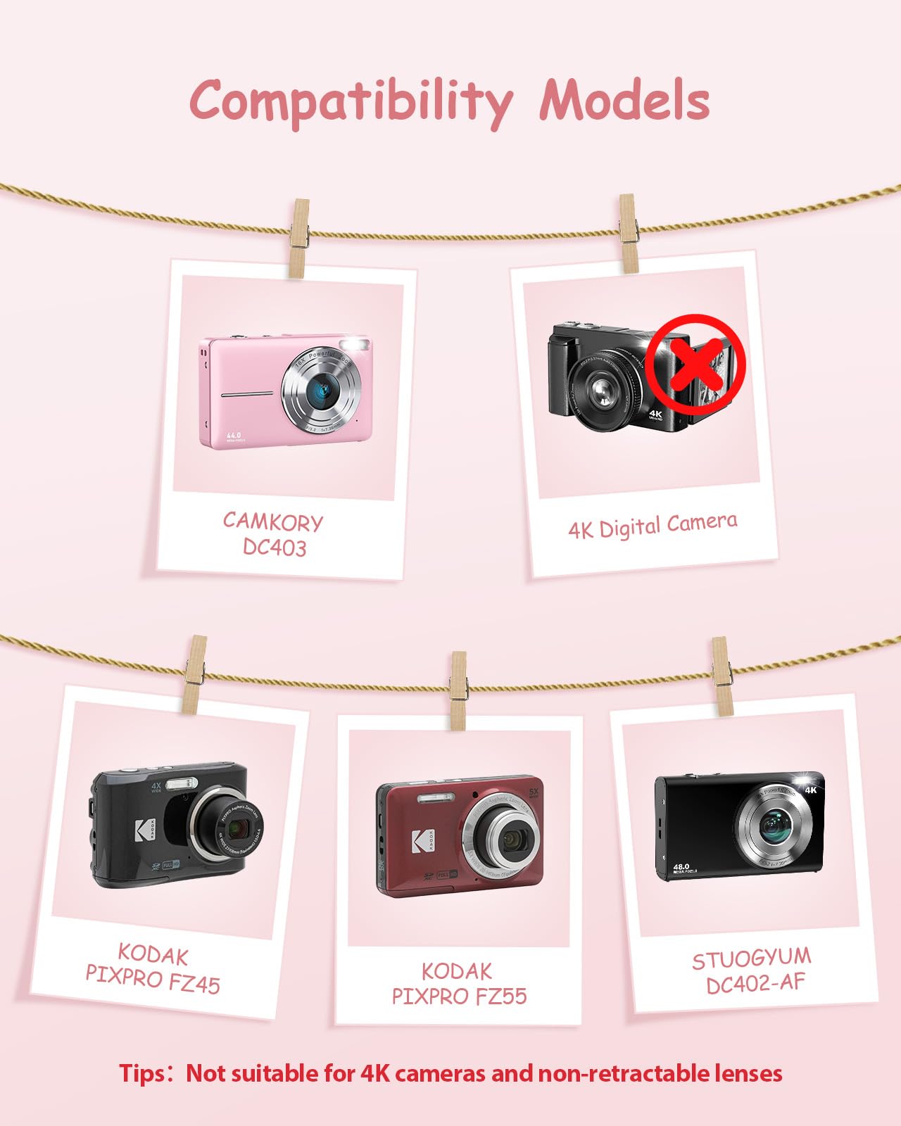 Camera Case for Digital Camera - Travel Accessories Electronics 评论和价格