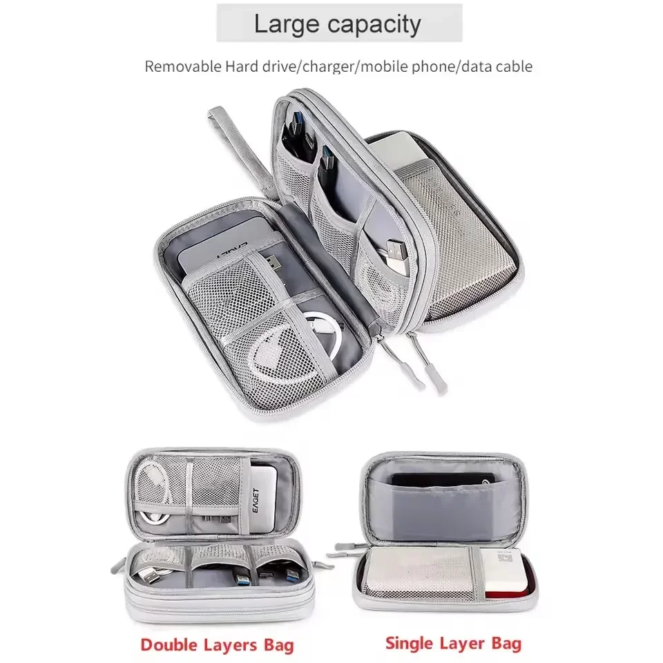 Travel Cable Bag Portable Digi - Travel Accessories Electronics 评论和价格