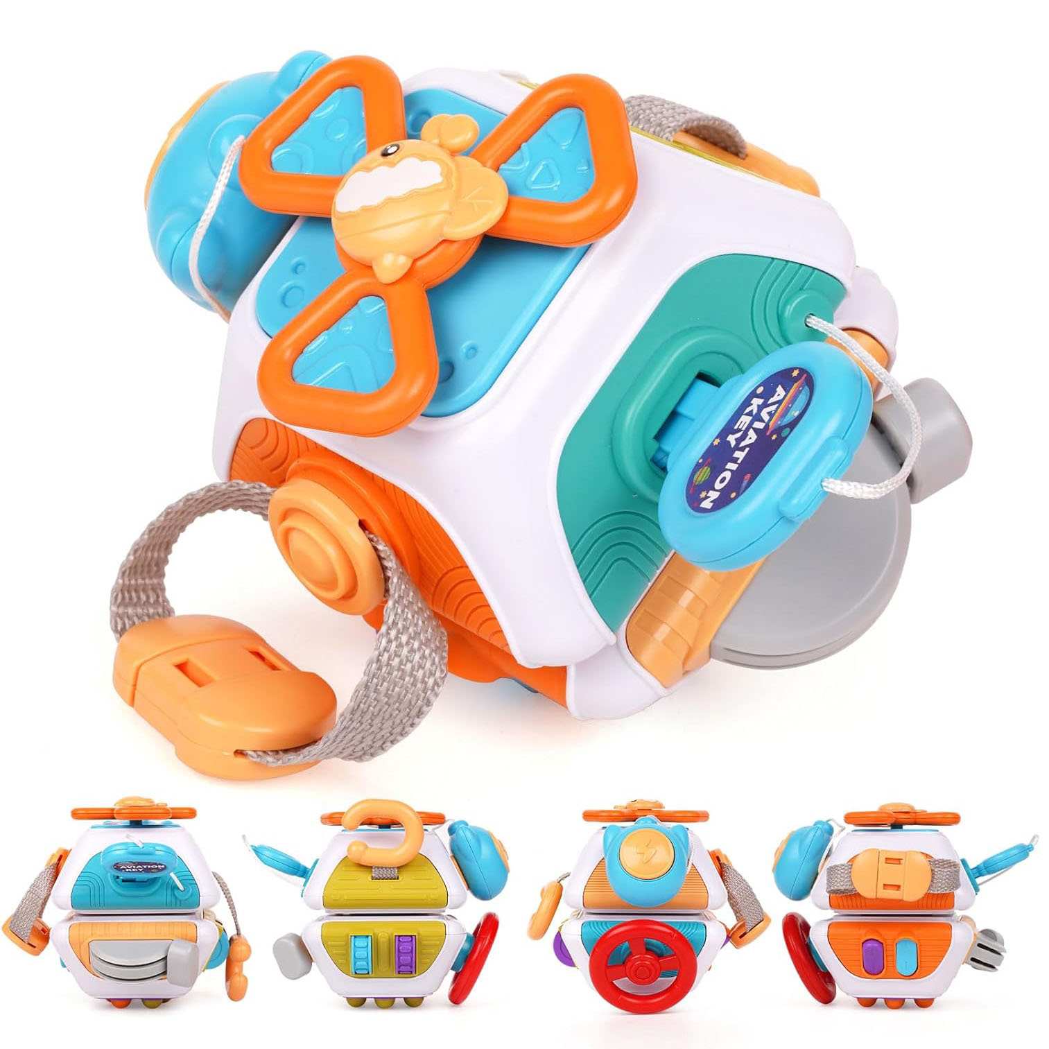 Baby Busy Board Cube Montessor - Travel Accessories For Toddlers 评论和价格