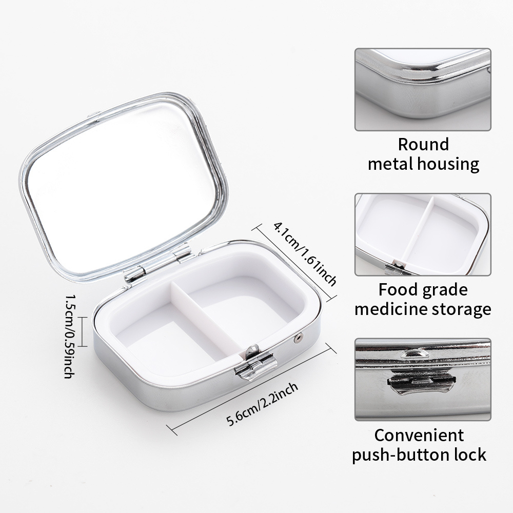 1PCS, Personal Pill Storage Bo - Travel Accessories Ideas 评论和价格