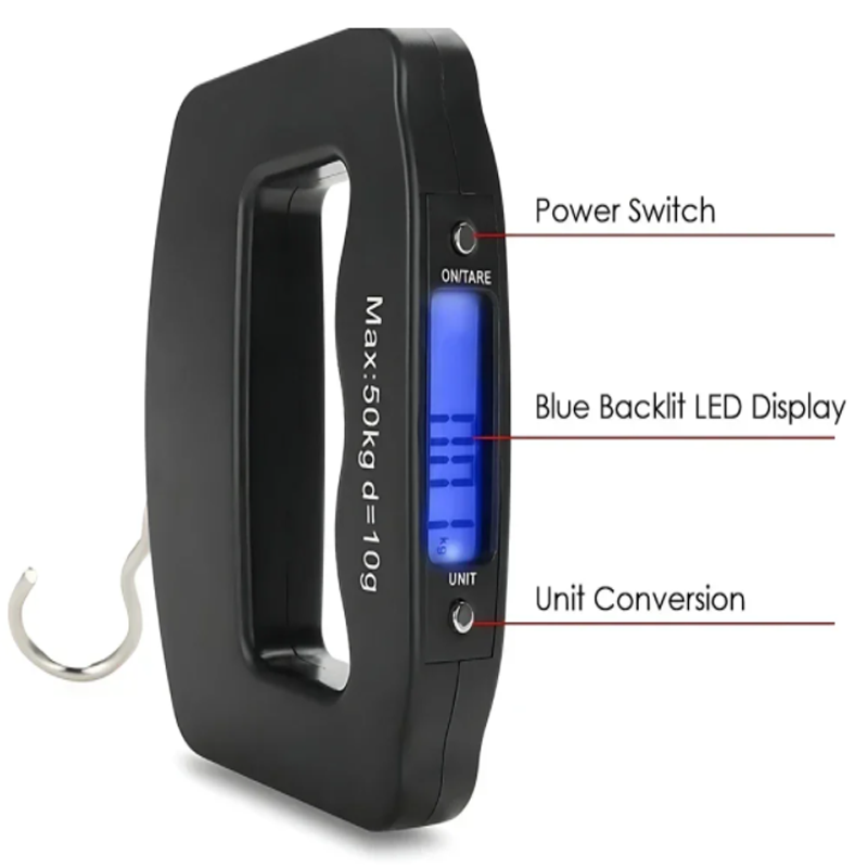 50kg/10g Travel Luggage Scale  - Travel Accessories Electronics 评论和价格