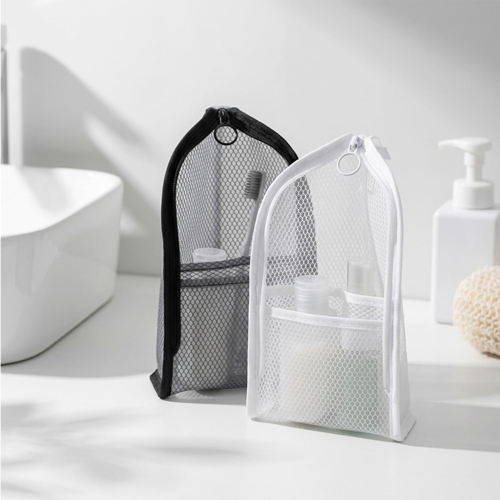 Mesh Toiletry Bag Breathable Q - Travel Accessories Toiletries 评论和价格