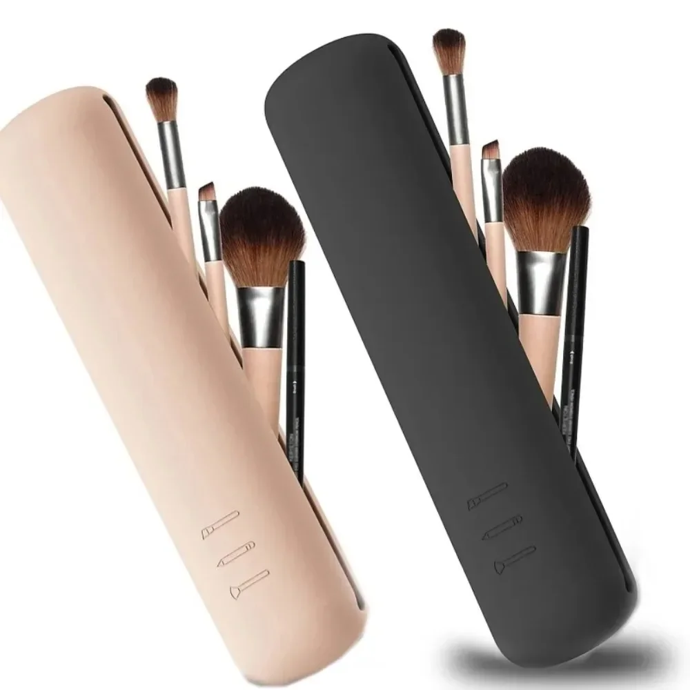 Travel Makeup Brush Holder Sil - Travel Accessories Toiletries 评论和价格