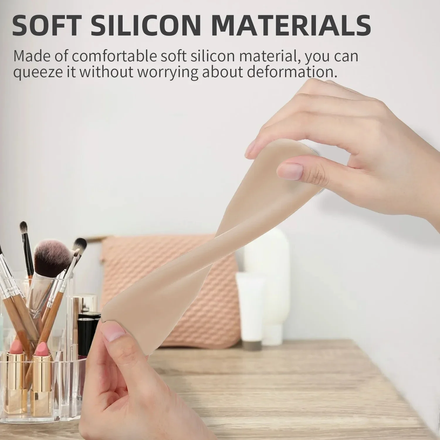 Travel Makeup Brush Holder Sil - Travel Accessories Toiletries 评论和价格