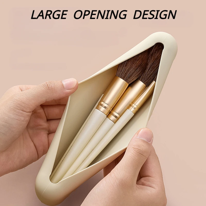 Travel Makeup Brush Holder Sil - Travel Accessories Toiletries 评论和价格