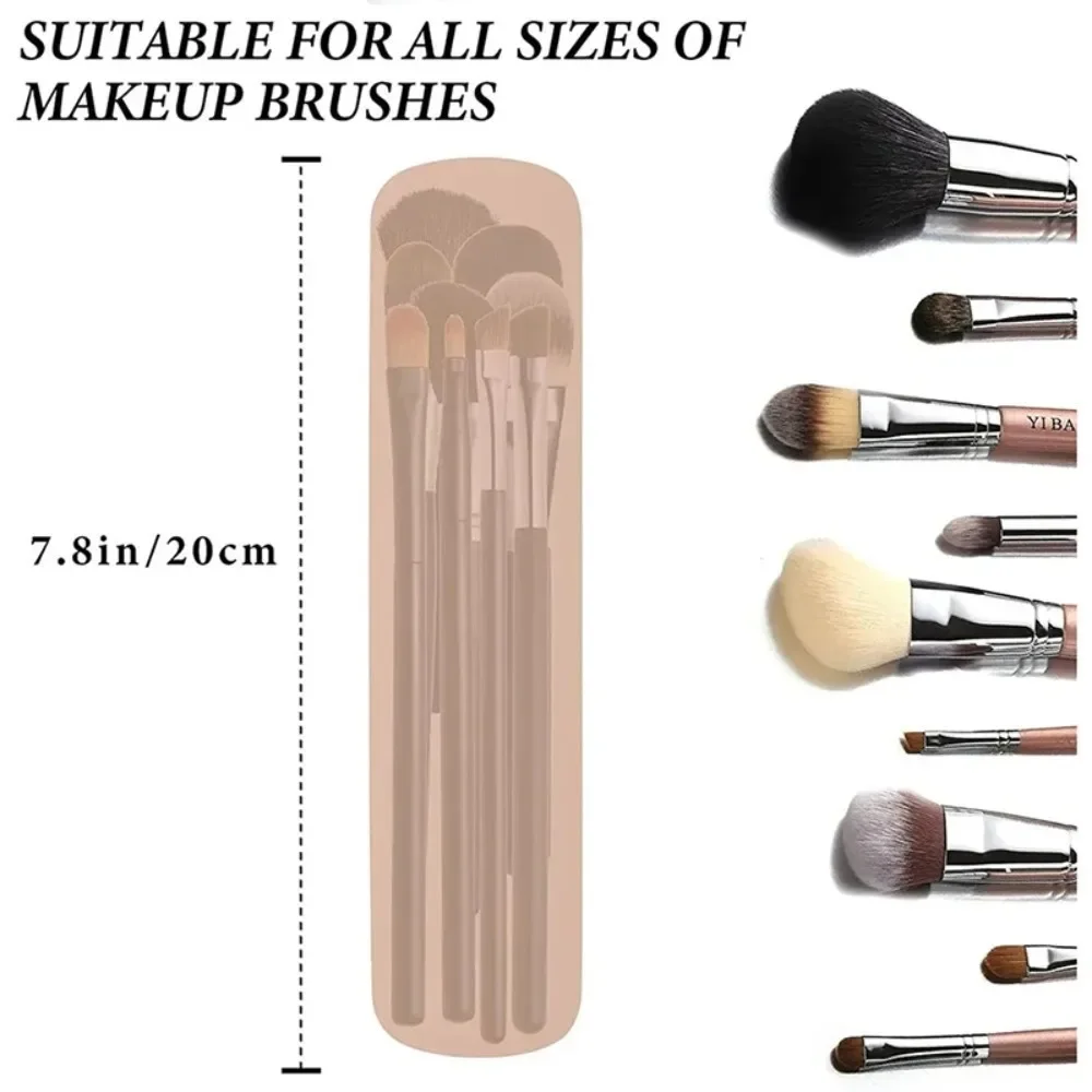 Travel Makeup Brush Holder Sil - Travel Accessories Toiletries 评论和价格