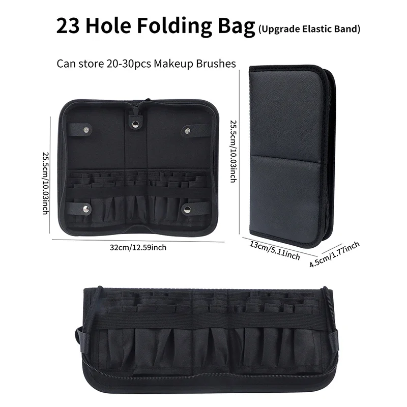 29/23 Holes Foldable Makeup Br - Travel Accessories Toiletries 评论和价格
