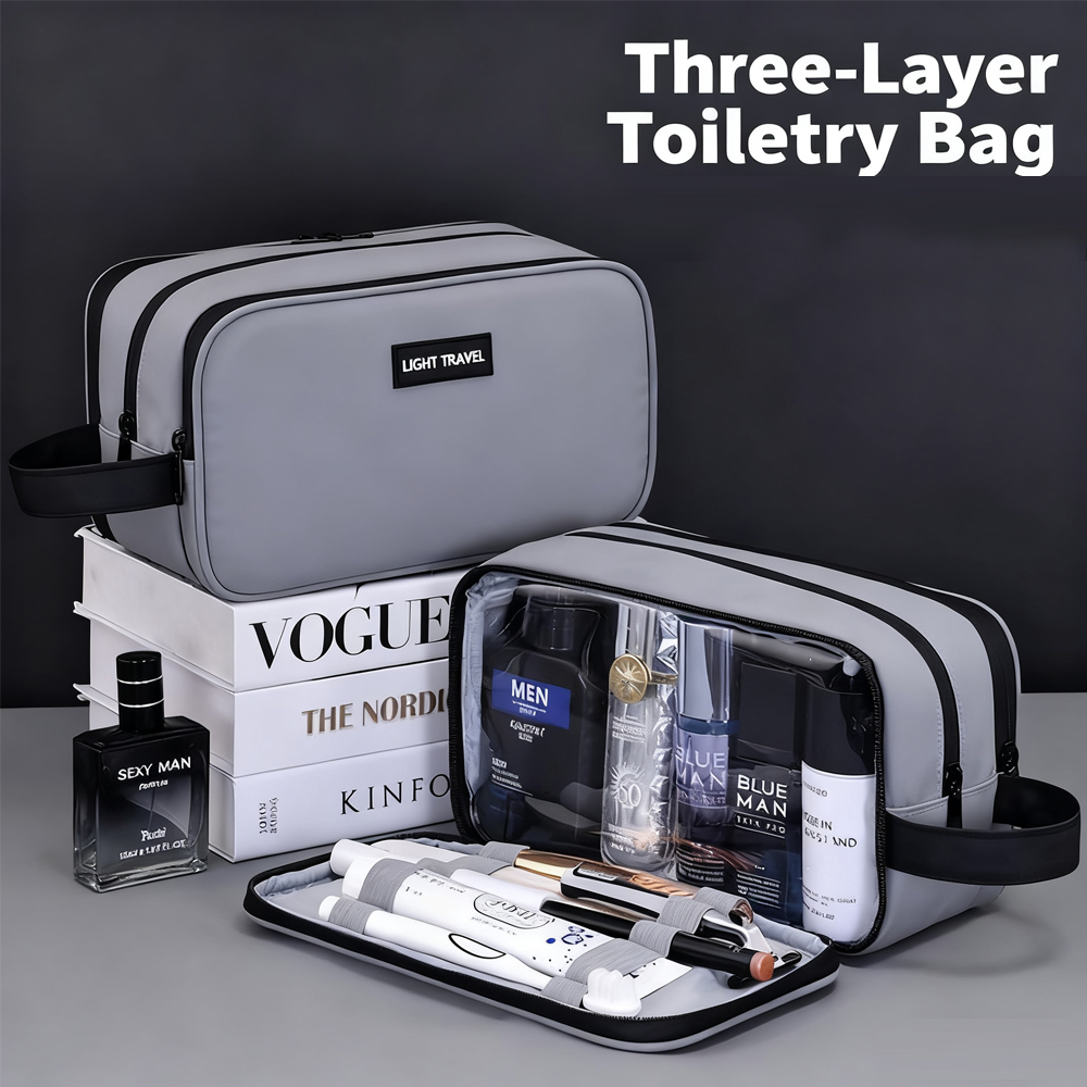1PCS Toiletry Bag for Men, Tra - Travel Accessories Kit For Men 评论和价格