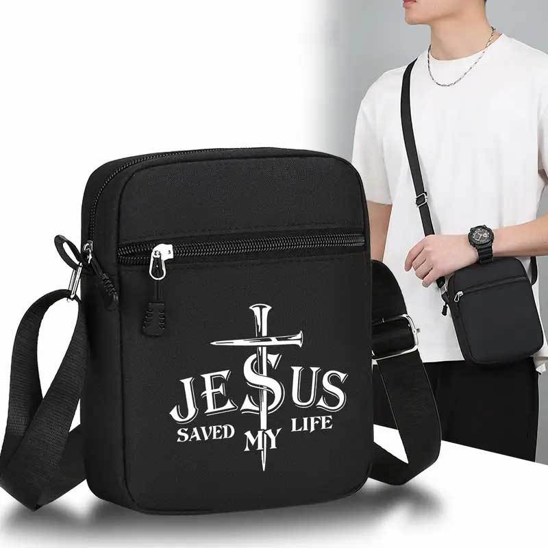 Jesus Saves My Life Crossbody  - Travel Accessories Teens 评论和价格